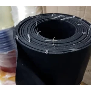 Rubber Sheet Karet Gulungan Benang Hitam