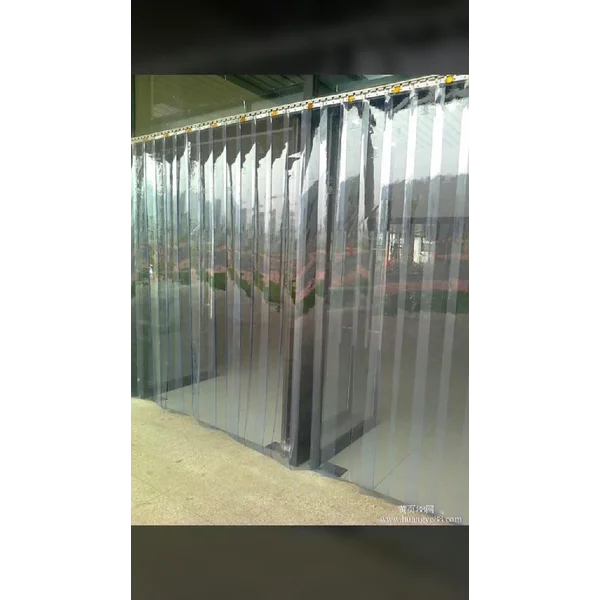 Tirai PVC / Plastik Curtain Transparan Gudang