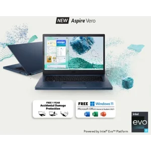  Laptop Notebook ACER ASPIRE VERO AV14-51-59QK EVO i5 1235U 8GB 512GB