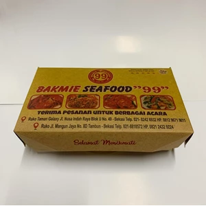 Paper Lunch Box Bakmie Size 17x10x3cm