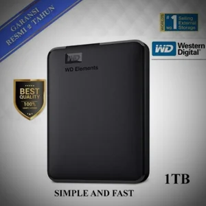 HARDDISK EXTERNAL 1TB WD Elements