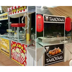 BOOTH DISPLAY Event Desk - Meja Jualan - Meja Promosi - Meja Pameran - Booth Portable