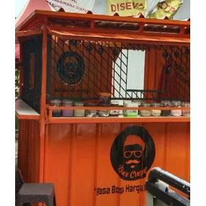  Booth Display booth semi container custom meja susun/ gerobak meja susun/ booth kuliner meja display susun/ booth meja susun