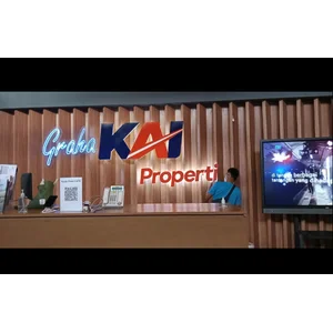 huruf timbul akrilik acrylic nyala Led Letter Sign bagus