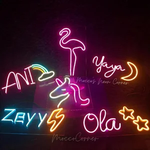  Custom Neon Sign LAMPU NAMA NEON FLEX LED  LAMPU KAMAR LED