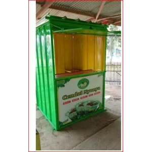 Booth Display Container jualan minuman