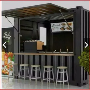  Booth Display BOOTH CONTAINER TERTUTUP KNOCK DOWN NON KNOCK DOWN/CAFE/STAND JUALAN MINUMAN KOPI BOOTH COFFEE