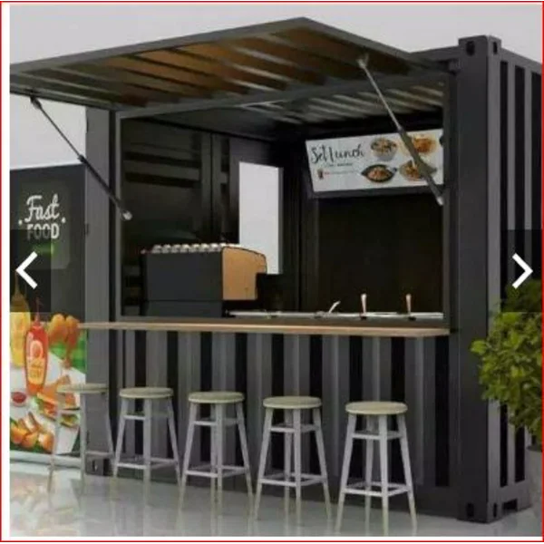  Booth Display BOOTH CONTAINER TERTUTUP KNOCK DOWN NON KNOCK DOWN/CAFE/STAND JUALAN MINUMAN KOPI BOOTH COFFEE