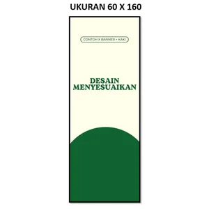 Jasa Cetak Banner Standing Banner/ X Banner & Kaki