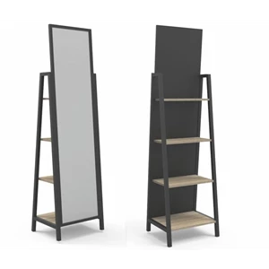 Standing mirror / Standing mirror / Decorative mirror shelf cabinet / Mirror Glass