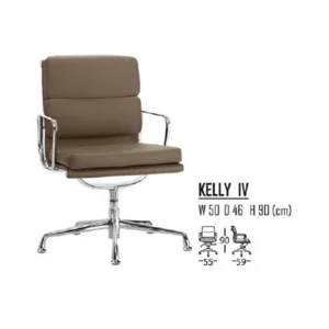 Kursi Meeting / Rapat Kantor Tipe Kelly IV