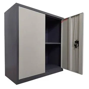 Lemari Arsip Besi Rendah Pintu Swing