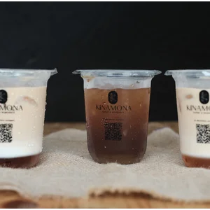 minuman Es Gula Aren 14 oz cup dan sealed