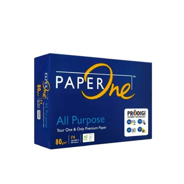 Kertas HVS F4 PAPERONE All Purpose 80 Gram 1 Rim
