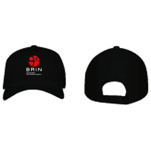 Topi Bordir Pria dan Wanita Bahan Ravel Sablon 1 Sisi Depan