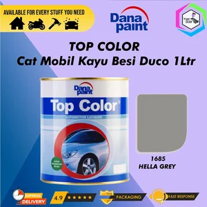 Cat besi top color (Hella Grey 1685) kemasan 1 liter