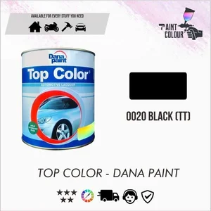 Cat besi top color (Black TT 0020) Kemasan 1 liter