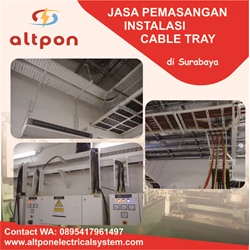 Sistem Kabel Tray  By Altpon Sentra Elektrika
