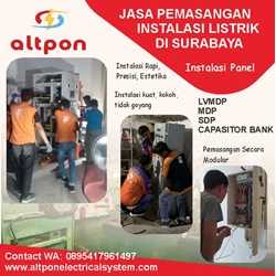 Jasa Pemasangan Instalasi Panel Listrik di Surabaya By Altpon Sentra Elektrika