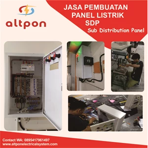 JASA PEMBUATAN PANEL LISTRIk-SDP (Sub Distribution Panel) By PT Altpon Sentra Elektrika