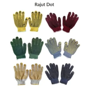 Sarung Tangan Safety Dot (abu-abu)