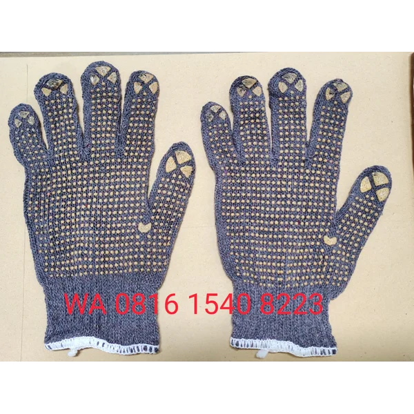 Sarung Tangan Safety Dot (abu-abu)