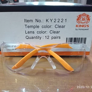 Safety Glasses Kings KY 2221 Clear Lens