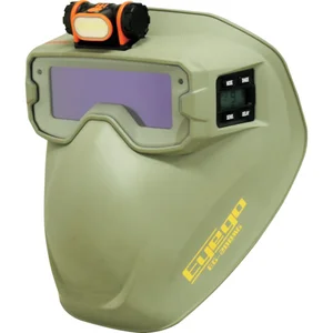 SUZUKID LCD Automatic Darkening Welding Goggle Mask Aigo Moss Green EG-200MG