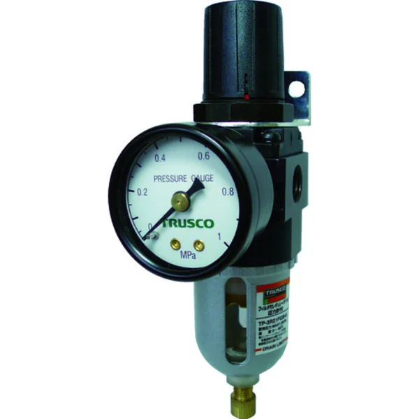 TRUSCO Filter Regulator Rc1/4 Diameter Maximum Flow Rate 0.5 TP-3R21FGB-8