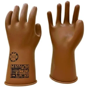 Watabe low-pressure rubber gloves for AC300V/DC750V and below large 507-L