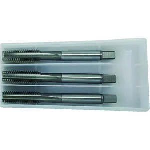 OSG Standard Hand Tap Set (High-Speed Tape) (for Metric Thread) M8 Pitch 1mm 654 HT-H-M8X1-SET