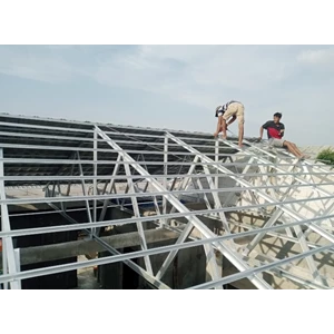 Jasa konstruksi atap baja ringan  By CV Dekorinto Utama Sakti