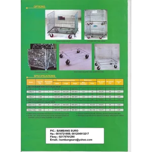  Pallet Mesh Stocky 7  Crome