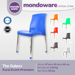 Kursi Event Pesta Premium - Galaxy Chair - Mondoware Plastik KR11