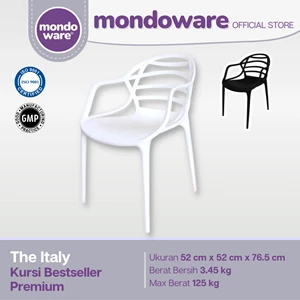 Kursi Bestseller Rumah Premium - Italy Chair - Mondoware Plastik R161