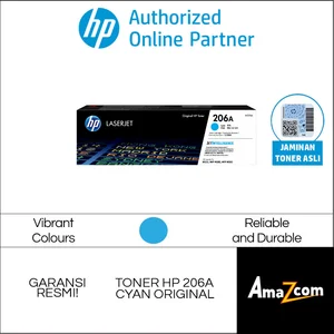 Toner HP 206A Cyan Printer Laser Jet