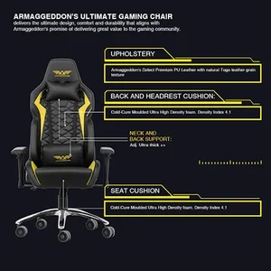 Kursi Gaming Chair Armaggeddon Shuttle II Premium PU Leather kulit