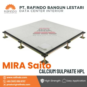 Raised Floor MIRA Saito Calcore Type atau Calcium Sulphate HPL