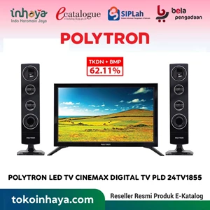 TV LED Polytron LED TV Cinemax Digital TV PLD 24TV1855