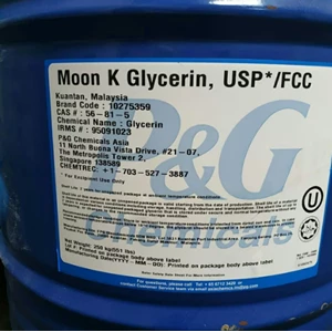 Refined Vegetable Glycerine 250 kg / Refined Gliserin Sayur 250 kg