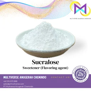 Bahan Baku Pemanis Makanan & Minuman Sucralose / Food Grade / Pemanis Intensitas Tinggi / Zero Kalori & Stabil Panas
