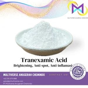 Bahan Baku Kosmetik Pencerah Brightening Tranexamic acid / Cosmetic Grade / Pencerah & Anti-Hiperpigmentasi / Brightening Active Premium - Obat Generik