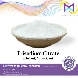 Bahan Baku Makanan Trisodium Citrate Dihydrate TSC / Food & Cosmetic Grade / Buffering / Pengatur pH & Stabilizer - Trinatrium Sitrat