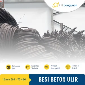 Besi Beton Ulir 13mm Sertifikat SNI - TS 420