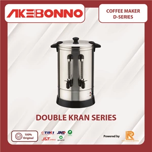 Akebonno Coffee Maker / Water Boiler / Coffee Urns  8.8 Liter 2 Kran ZJ-88D