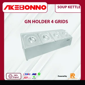 GN HOLDER / WADAH / TEMPAT BUMBU & SAUCE - 4 Grids