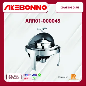 Chafing Dish (Wadah Saji Makanan) Soup Station Two Fuel Holders