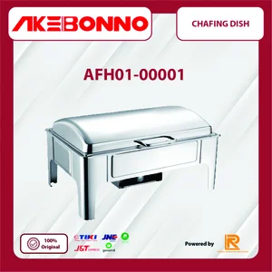 Chafing Dish Two Fuel Holders Stainless Steel
