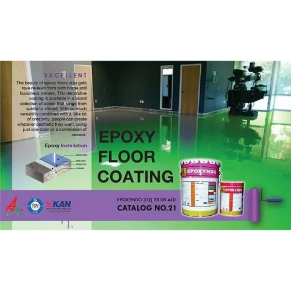 Cat Lantai - EPOXYNDO (02) 28.08 ALD - Epoxy Floor Coating - Katalog 21 