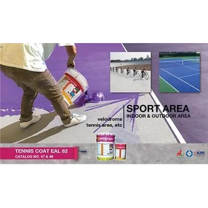 Cat Lapangan Olahraga Indoor | TENNIS COAT EAL 82 - Indoor Area | Katalog 47